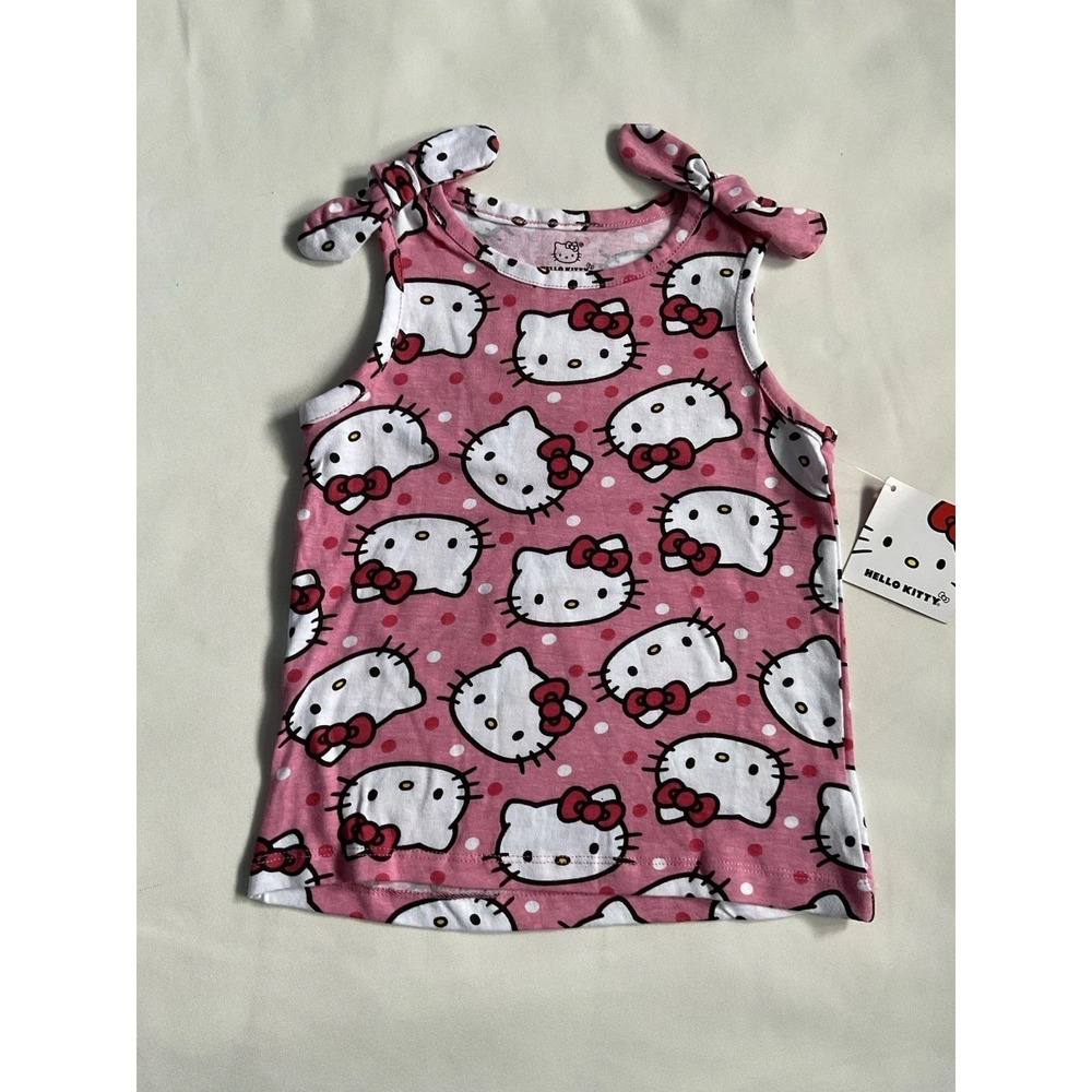 Hello Kitty Sanrio Toddler Girls Tank Top Size 5